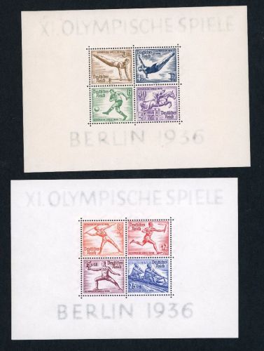 Deutsches Reich Block Nummer 5x + 6 postfrisch