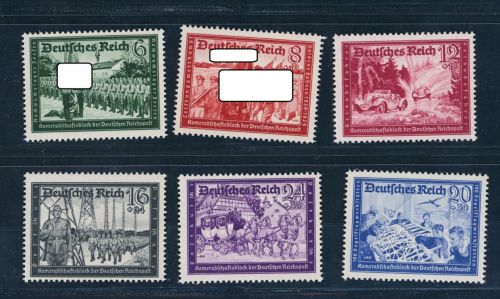 Deutsches Reich Michel Nummer 773 -778 postfrisch