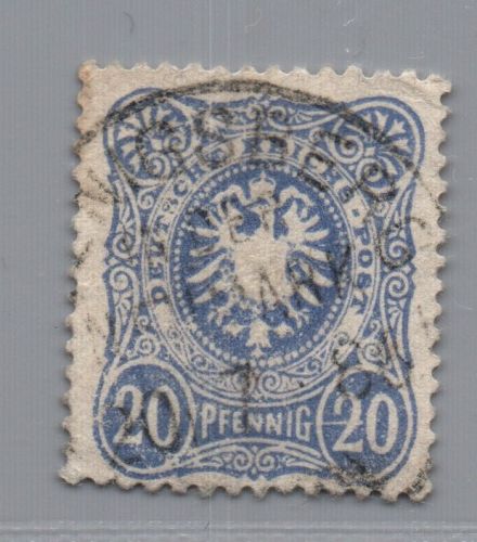 Dt. Reich Michel Nummer 42 III Plattenfehler gestempelt