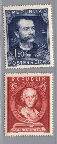 Österreich Michel Nummer 965 + 970 postfrisch