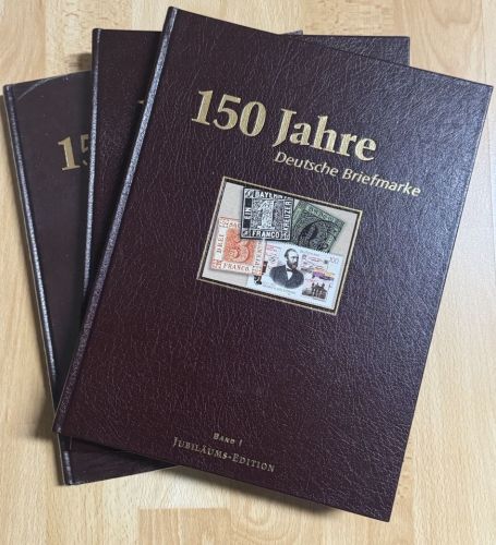 150 Jahre Deutsche Briefmarken - Jubiläums Edition Band 1 - 3