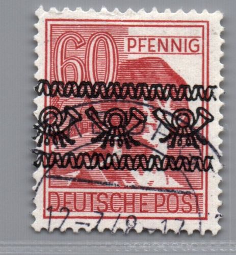 All. Besetzung Bizone Michel Nr. 49 I gestempelt