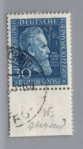 Bund Michel-Nr. 147z gestempelt