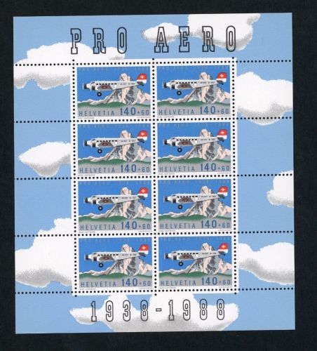 Schweiz Michel Nummer 1369 Kleinbogen postfrisch