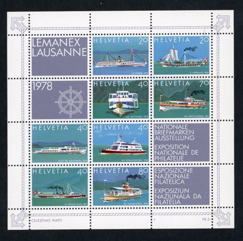 Schweiz Block Nummer 23 postfrisch