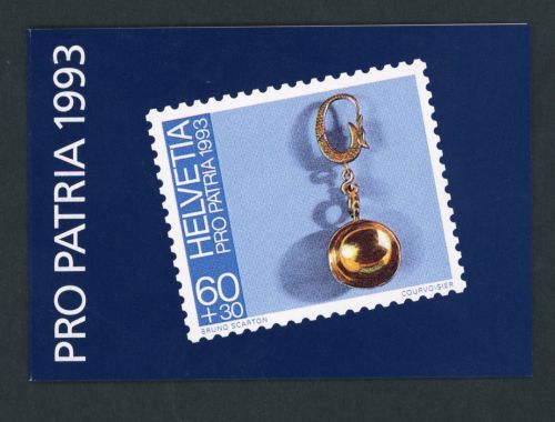 Schweiz Markenheftchen Pro Patria 1993 postfrisch
