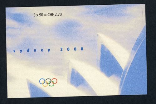 Schweiz Markenheftchen Michel Nummer 119 postfrisch