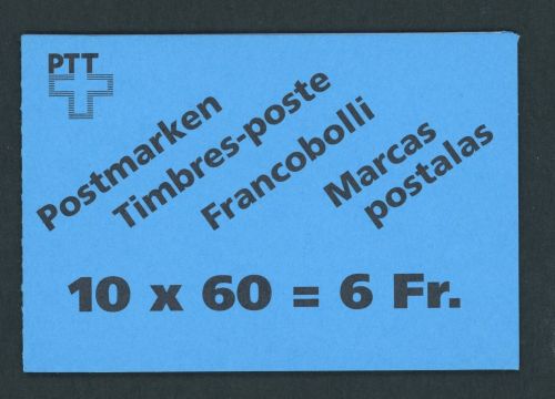 Schweiz Markenheftchen 0-94 postfrisch 1993