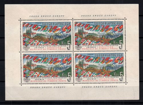 Tschechoslowakei Kleinbogen Nummer 1314 postfrisch