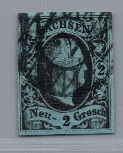 Sachsen Michel Nr. 5 , gestempelt