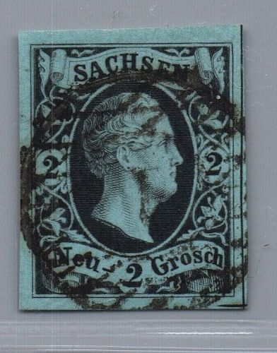 Sachsen Michel Nr. 5 , gestempelt