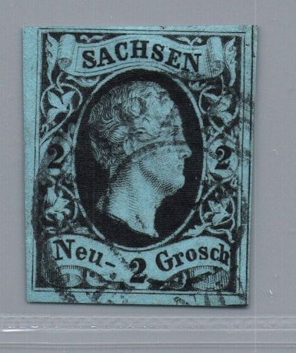 Sachsen Michel Nr. 5 , gestempelt
