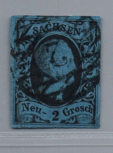 Sachsen Michel Nr. 5 , gestempelt