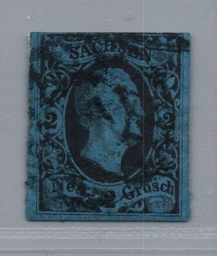 Sachsen Michel Nr. 5 , gestempelt