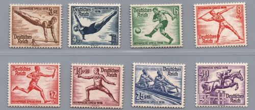 Dt. Reich Michel-Nummer 609 - 616 postfrisch