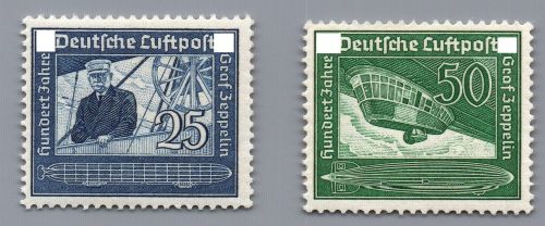 Dt. Reich Michel-Nummer 669 + 670 postfrisch