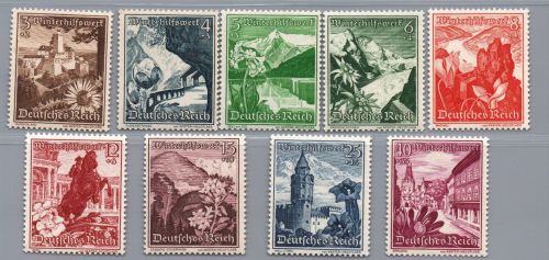 Dt. Reich Michel-Nummer 675 - 683 postfrisch