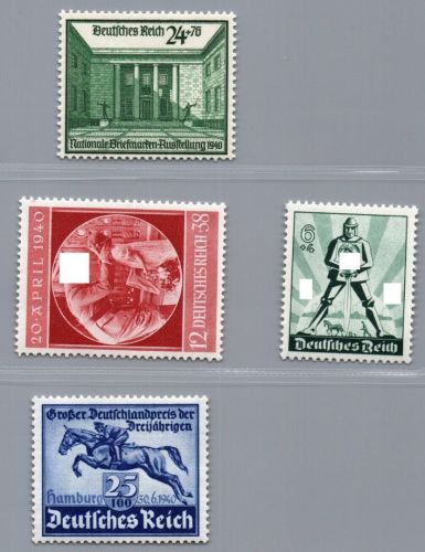 Dt. Reich Michel-Nummer 743 - 746 postfrisch