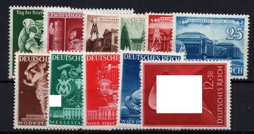Dt. Reich Michel-Nummer 762 - 772 postfrisch