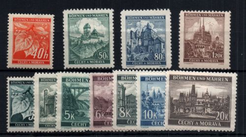 Böhmen und Mähren Michel Nummer 35 - 61 postfrisch