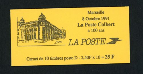 Frankreich Markenheftchen Marseille 1991 - 2712