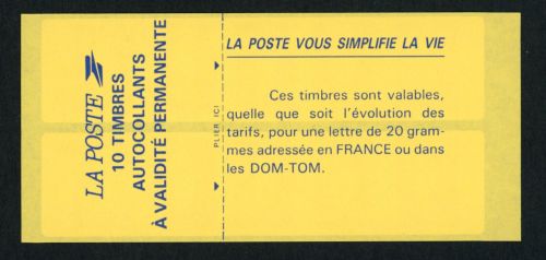 Frankreich Markenheftchen / Folienblatt - 2807