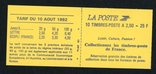 Frankreich Markenheftchen - 2630