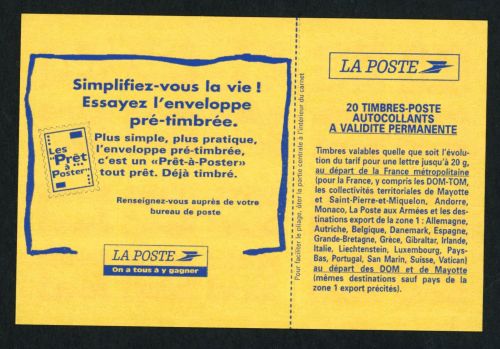Frankreich Markenheftchen - 2874