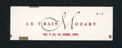Frankreich Markenheftchen - 2614 Mozart