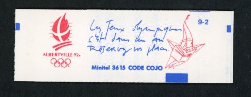 Frankreich Markenheftchen - 2614 Albertville