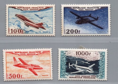 Frankreich Michel Nummer 987 - 990 ungebraucht Falz