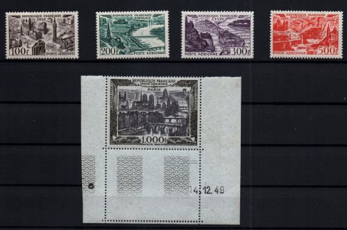 Frankreich Michel Nummer 861 - 865 postfrisch