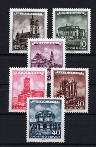 DDR Michel Nr. 491 - 496 , postfrisch