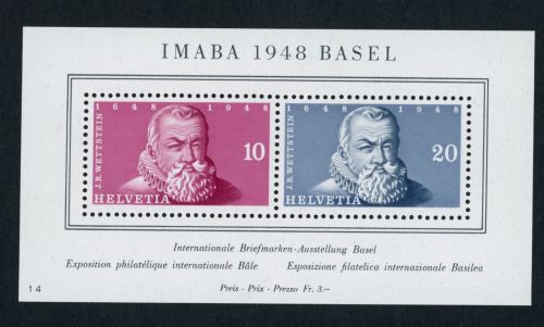 Schweiz Block Nummer 13 postfrisch