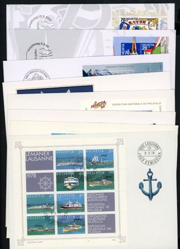 Schweiz Ersttagsbriefe FDC Block 23 - 30