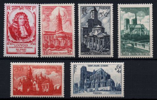 Frankreich Michel-Nr. 772 - 777 postfrisch