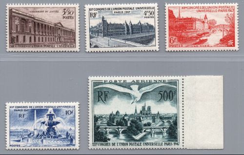 Frankreich Michel-Nr. 778 - 782 postfrisch