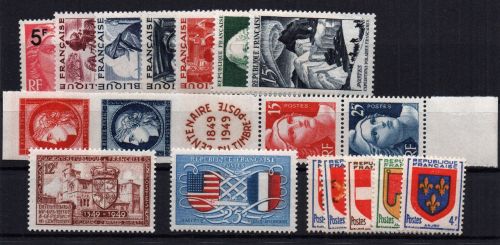 Frankreich Michel-Nr. 833 - 850 postfrisch