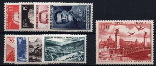 Frankreich Michel-Nr. 852 - 860 postfrisch