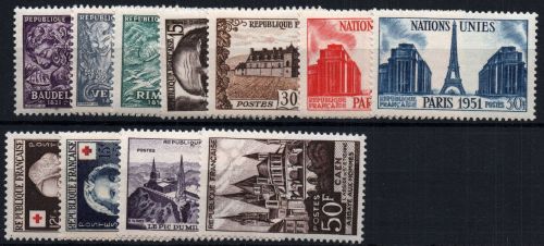 Frankreich Michel-Nr. 926 - 936 postfrisch