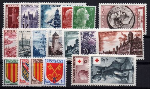 Frankreich Michel-Nr. 1059 - 1077 postfrisch