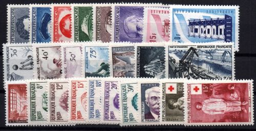 Frankreich Michel-Nr. 1094 - 1118 postfrisch