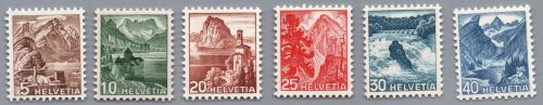 Schweiz Michel-Nr. 500 - 505 postfrisch