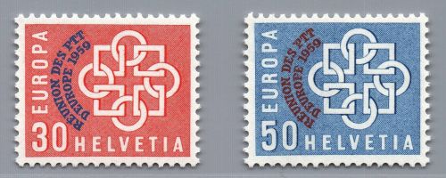 Schweiz Michel-Nr. 681 + 682 postfrisch