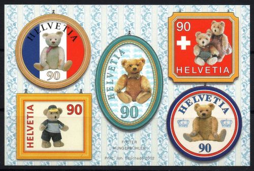 Schweiz Michel-Nr. 1796 - 1800 postfrisch