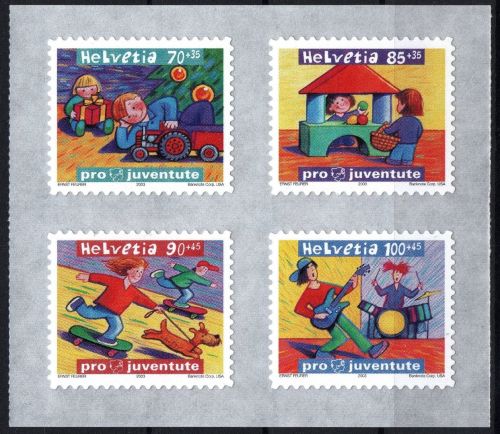 Schweiz Michel-Nr. 1853 - 1856 postfrisch