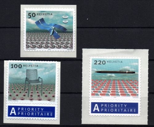 Schweiz Michel-Nr. 1873 + 1893 + 1928 postfrisch