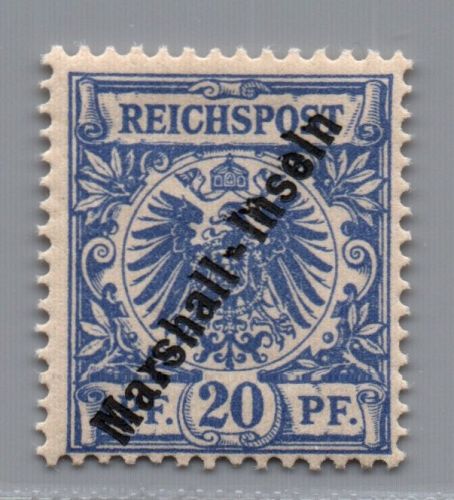 Deutsche Kolonien Marshall Inseln Michel Nummer 10 postfrisch