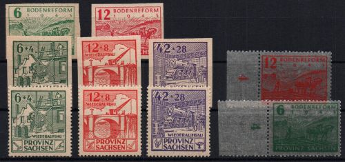 Alliierte Besetzung - SBZ Michel-Nr. 85 - 91 postfrisch