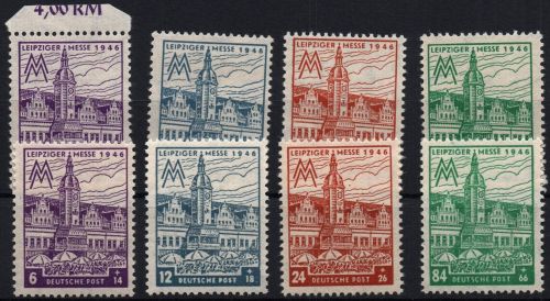 Alliierte Besetzung - SBZ Michel-Nr. 162 A - 165 A x + y postfrisch